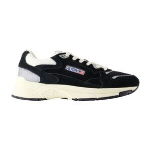 Hyperway Low Sneakers - Autry - Leather - Black